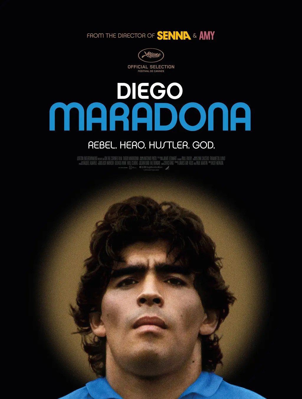 The movie is based on the story of Diego Maradona.