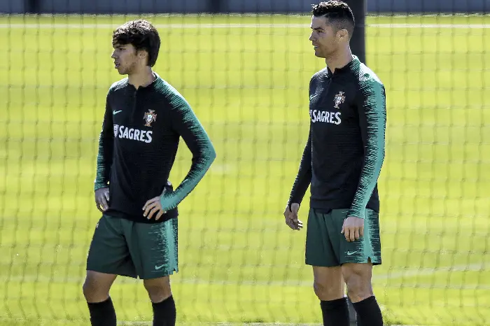 João Félix could play the role of provider for Ronaldo by playing appropriate balls to him in the final third 