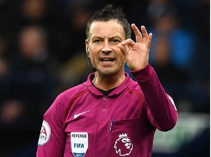 Mark Clattenburg's biggest refereeing moment came in the match of Real Madrid against Atletico Madrid in Chmapions League 2016