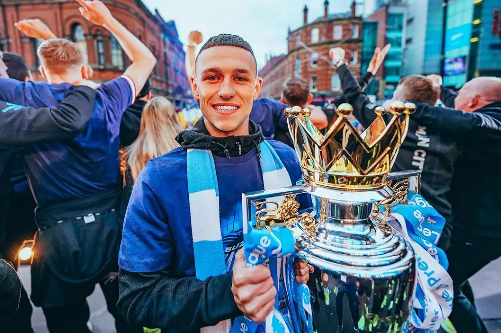 Phil Foden and his partner Rebecca are parents to their second child.