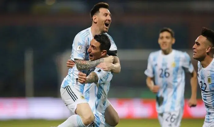 Angel Di Maria scored the game-winning goal in the 1-0 win over the Selecao