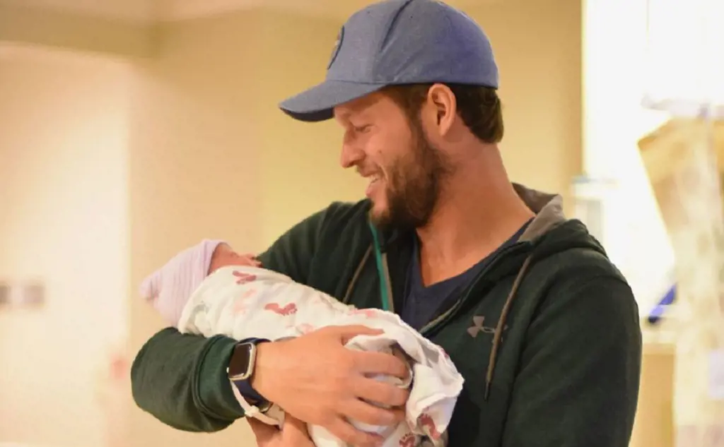 Clayton Kershaw and his wife Ellen welcomed a baby boy Cooper Ellis Kershaw in 2020.