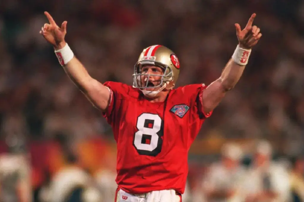Steve Young is a former football quarterback who played for 15 season in the NFL.