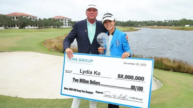 Leona lost to her opponent Lydia Ko to miss out on the CME Tour title and the winner's prize of $2 million