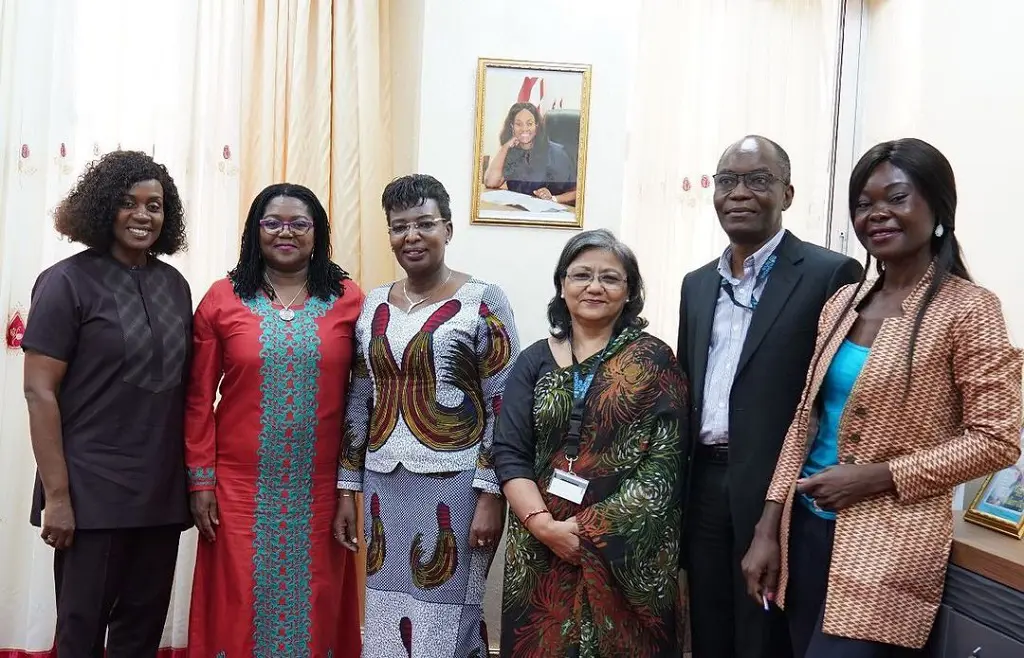 In 2019, Clar met UNWOMEN and UNAIDS to discuss changing the lives of Liberian women.