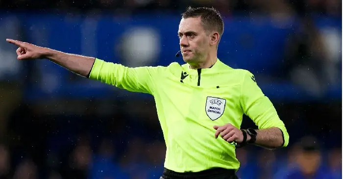 Clement Turpin had the honor of refereeing the 2022's Champions League final of Real Madrid vs. Liverpool 