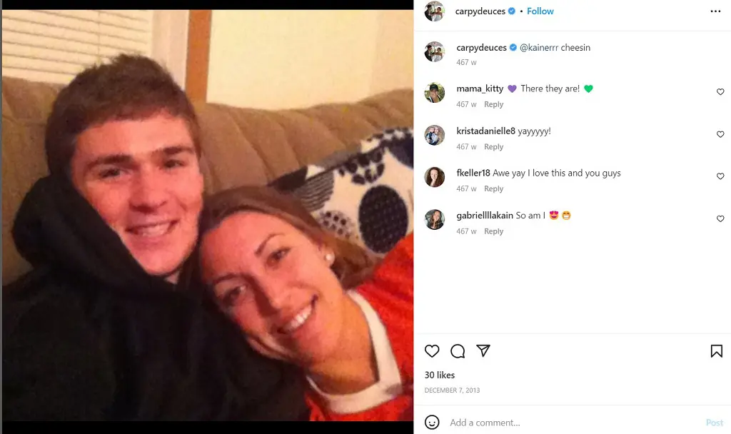 Ryan Carpenter became Instagram official with Alexis in 2013