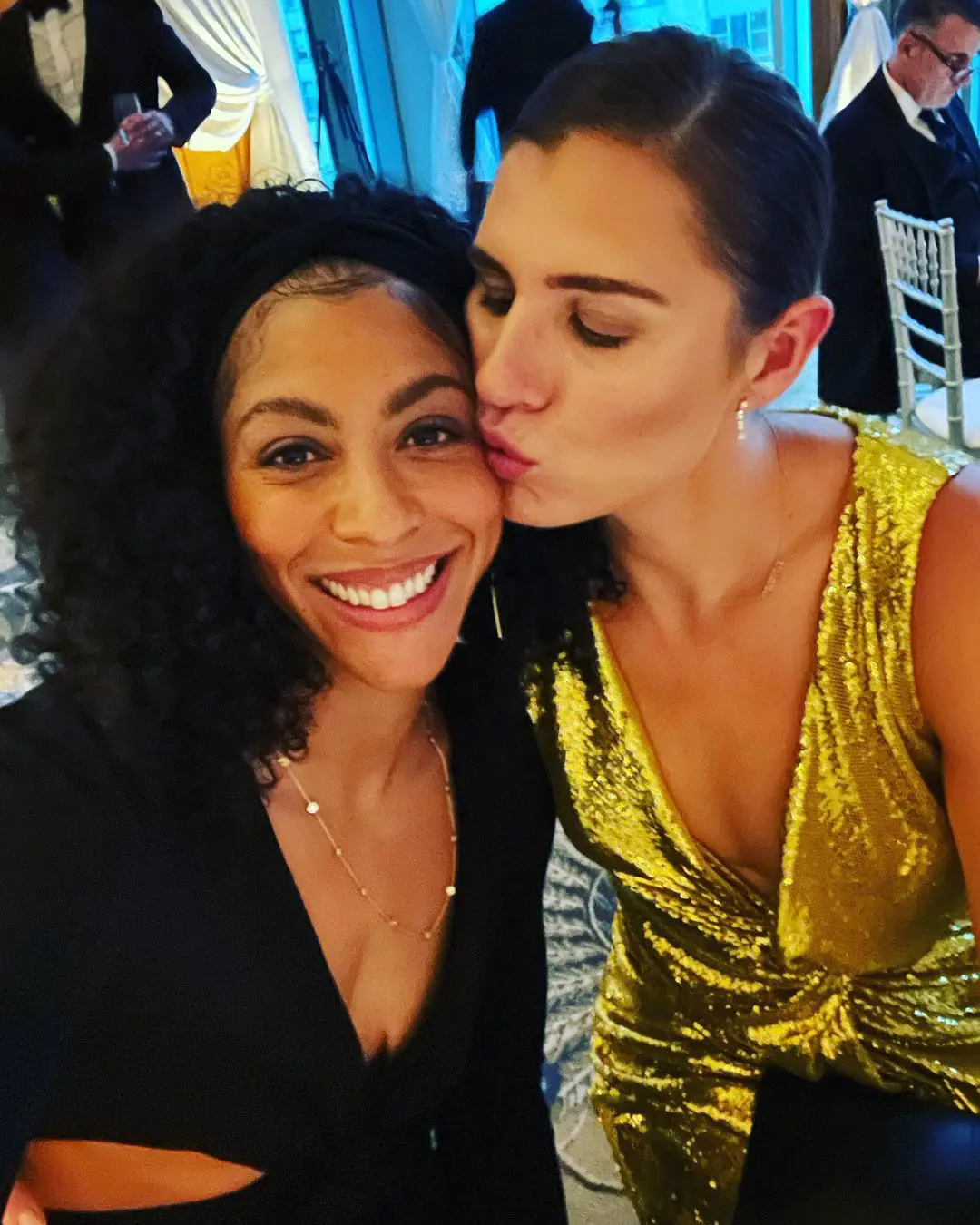 Candace Parker is married to Anna Petrokova 