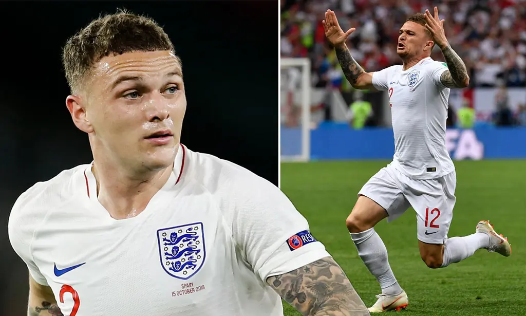 Kieran Trippier led England as captain out at Wembley Stadium against Wales