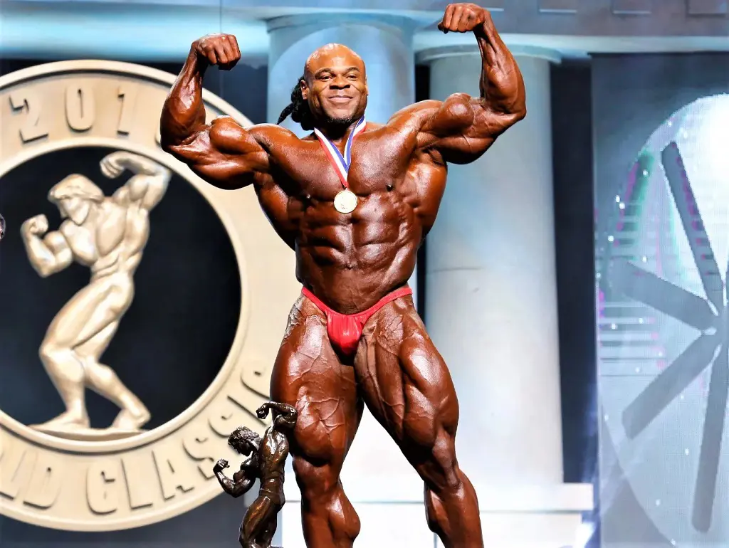 The American bodybuilder Kai Greene found solace in lifting weights as a means of coping with the challenges he had during his youth. 