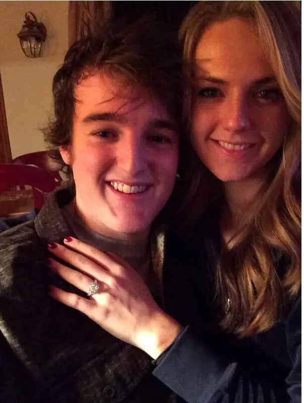 The couple announced their engagement in December 2013.
