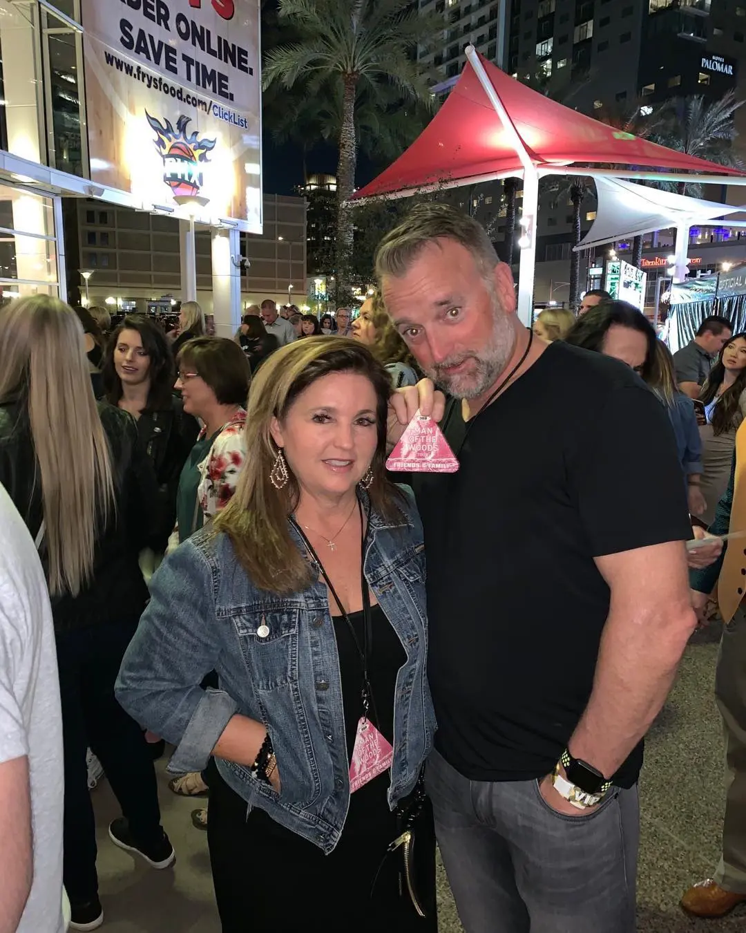 Mike and Tina went to see JT in Phoenix in March 2019.