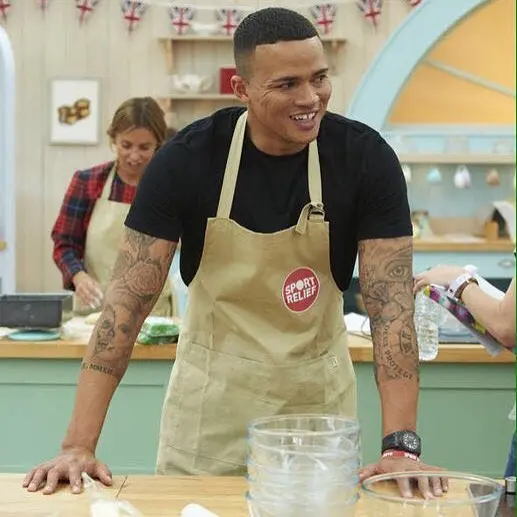 Jermaine also made appearance in Bake Off.