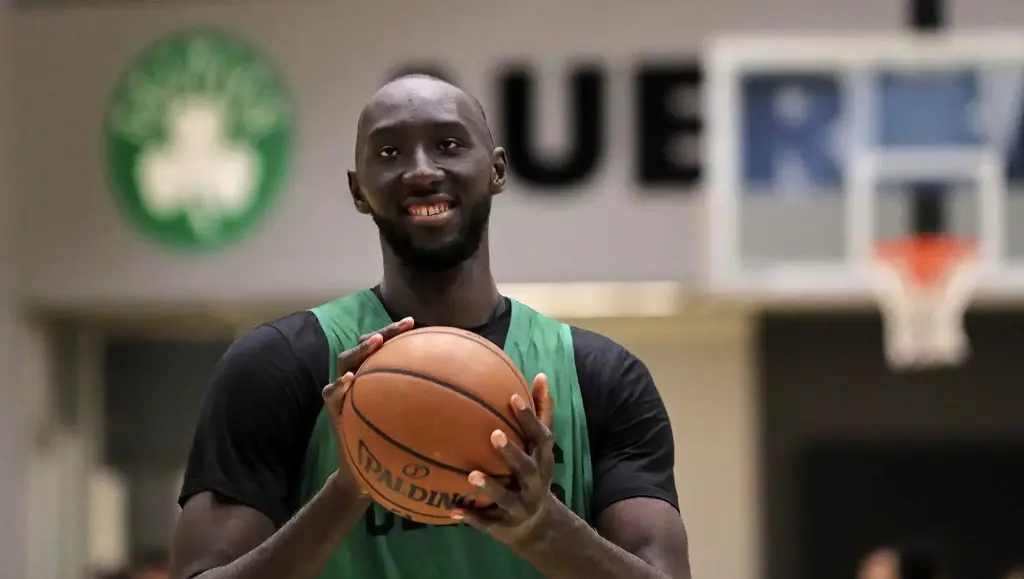 There is basketball jokes related to player like Tacko Fall.