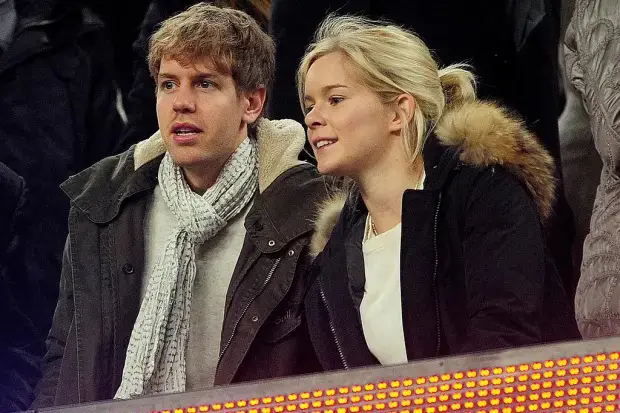 Sebastian Vettel is married to his childhood crush, Hanna Prater.