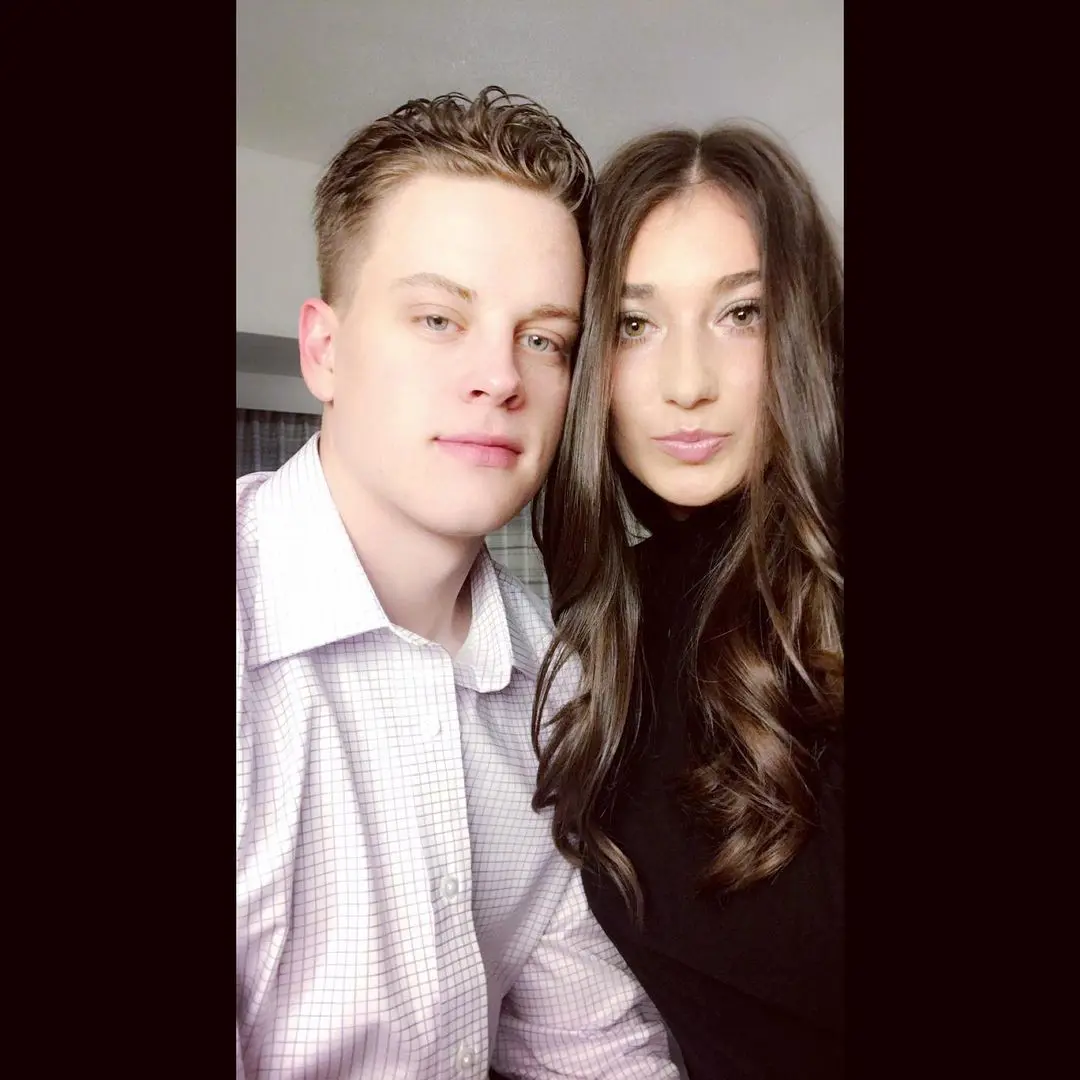 Olivia and Joe Burrow have been together since their time at Ohio State
