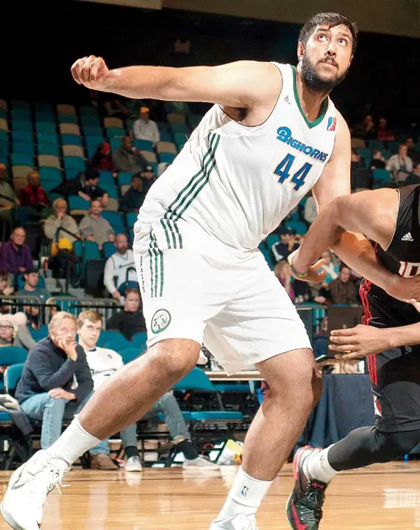 Sim Bhullar played college basketball for New Mexico State University and he is the first player of Indian descent to play in the NBA.