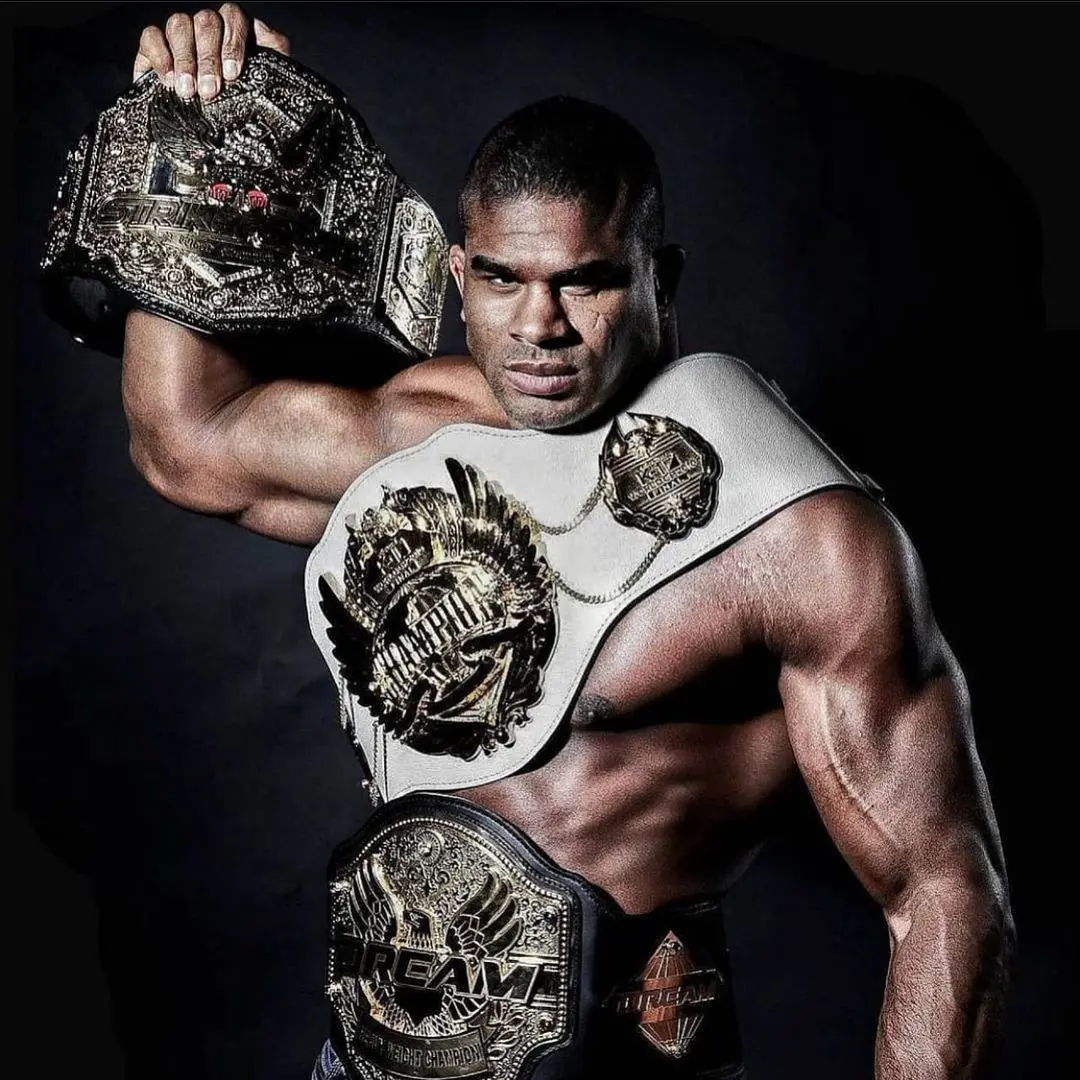 Alistair Overeem is the first fighter to hold world titles in MMA and K-1 kickboxing.