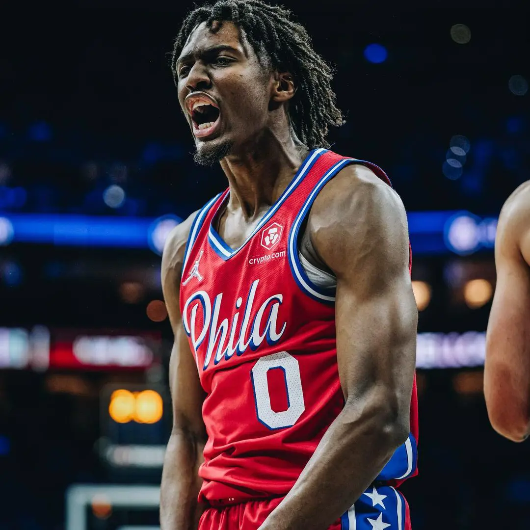 Tyrese Maxey was the 21st overall pick in the 2020 NBA draft 