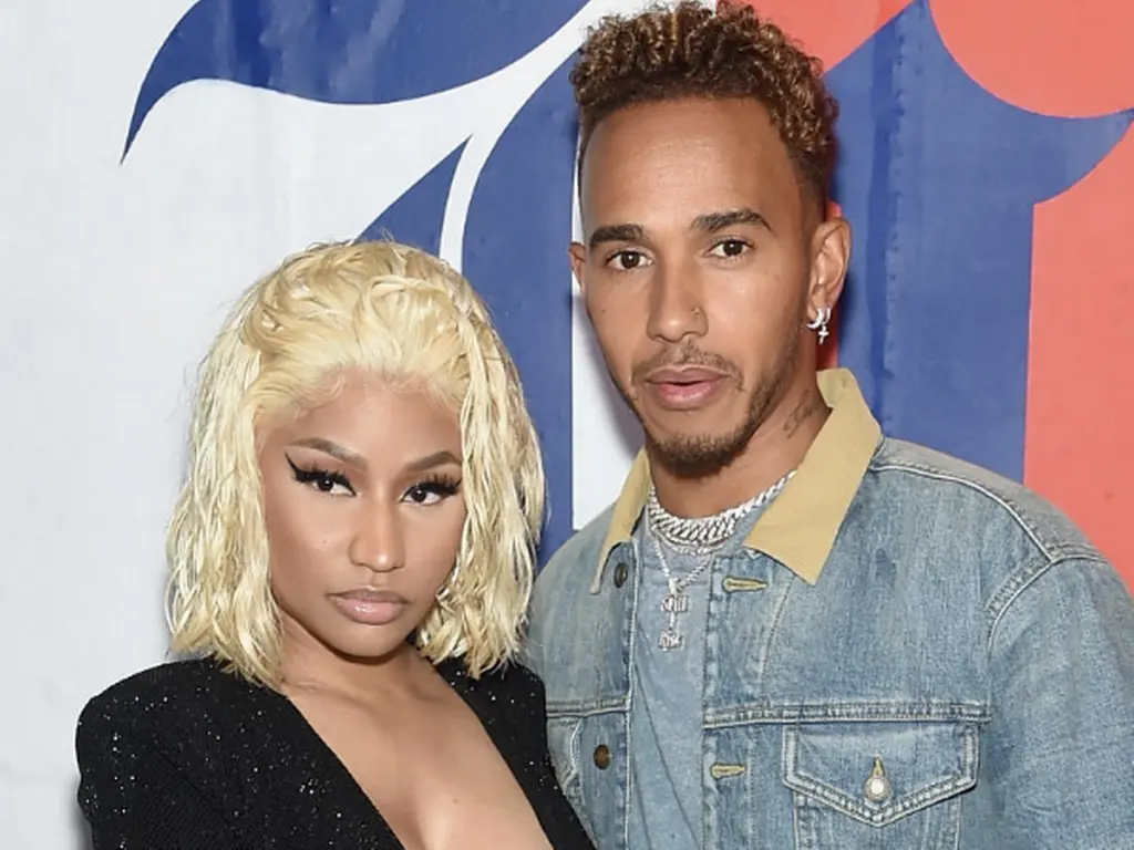 Lewis Hamilton has been rumored to be with several celebrities, including Nicki Minaj.