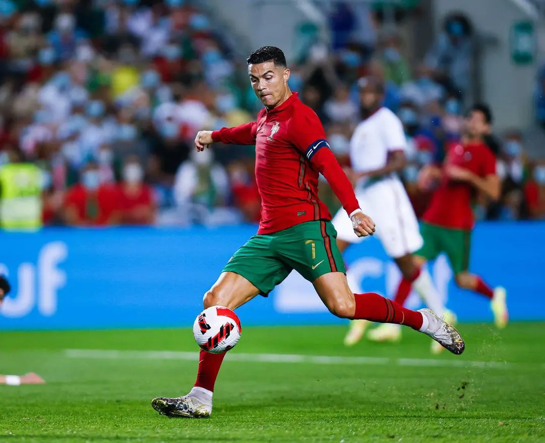 Portugal's leader Cristiano Ronaldo is the greatest International goal scorer of all time 