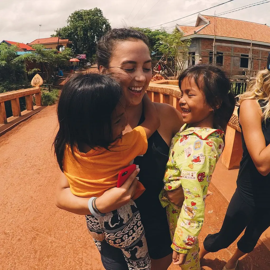 Huston serving the people in Siem Reap, Cambodia.