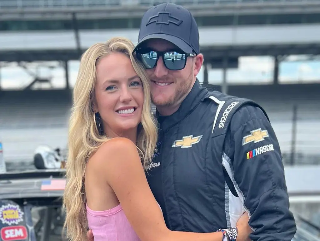 Ty Dillon and Haley Carey have been married for eight years.