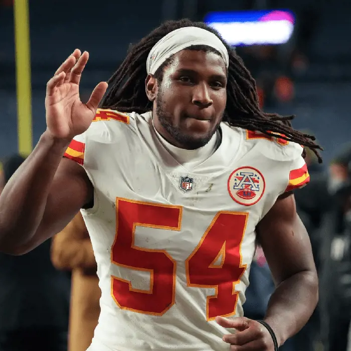 Chiefs inside linebacker has the highest vote count for ILB's in the AFC