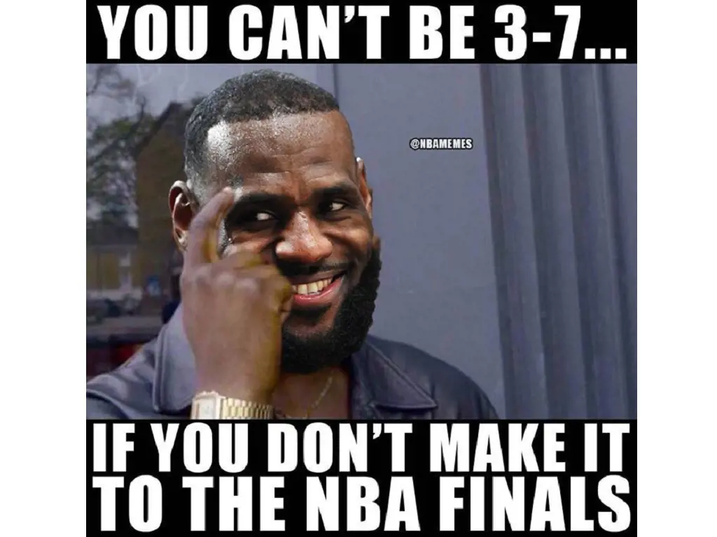 LeBron James memes while NBA Finals approaches