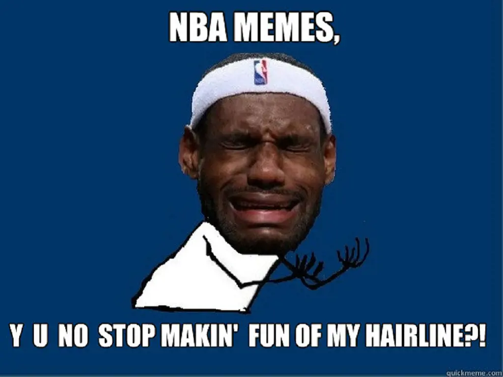 LeBron James hairlines memes