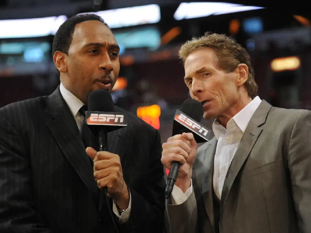 Stephen A Smith and Skip Bayless Together