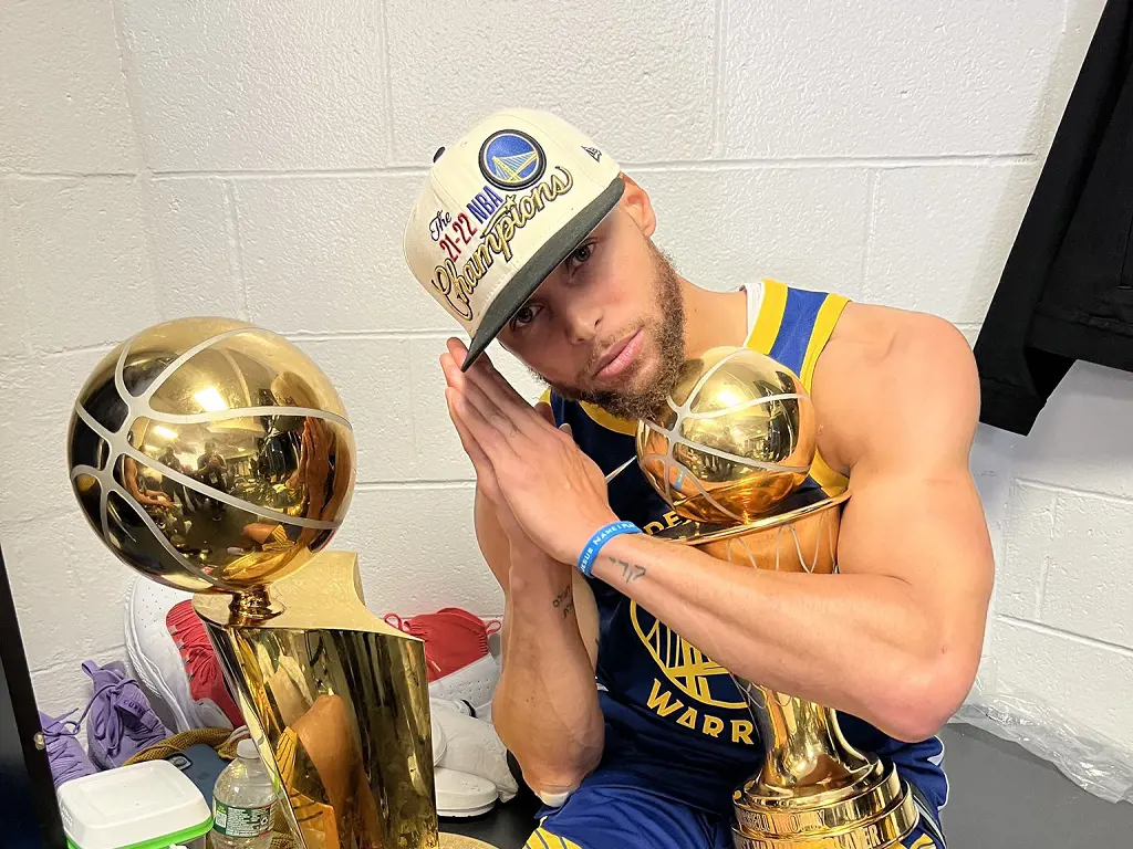 Warrior Steph Curry after NBA Final Game 6 