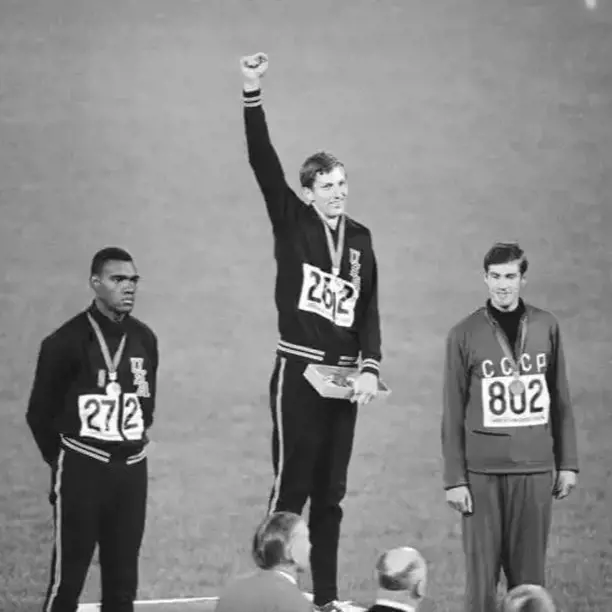 Dick Fosbury won Olympic gold with his high jump technique in 1968.