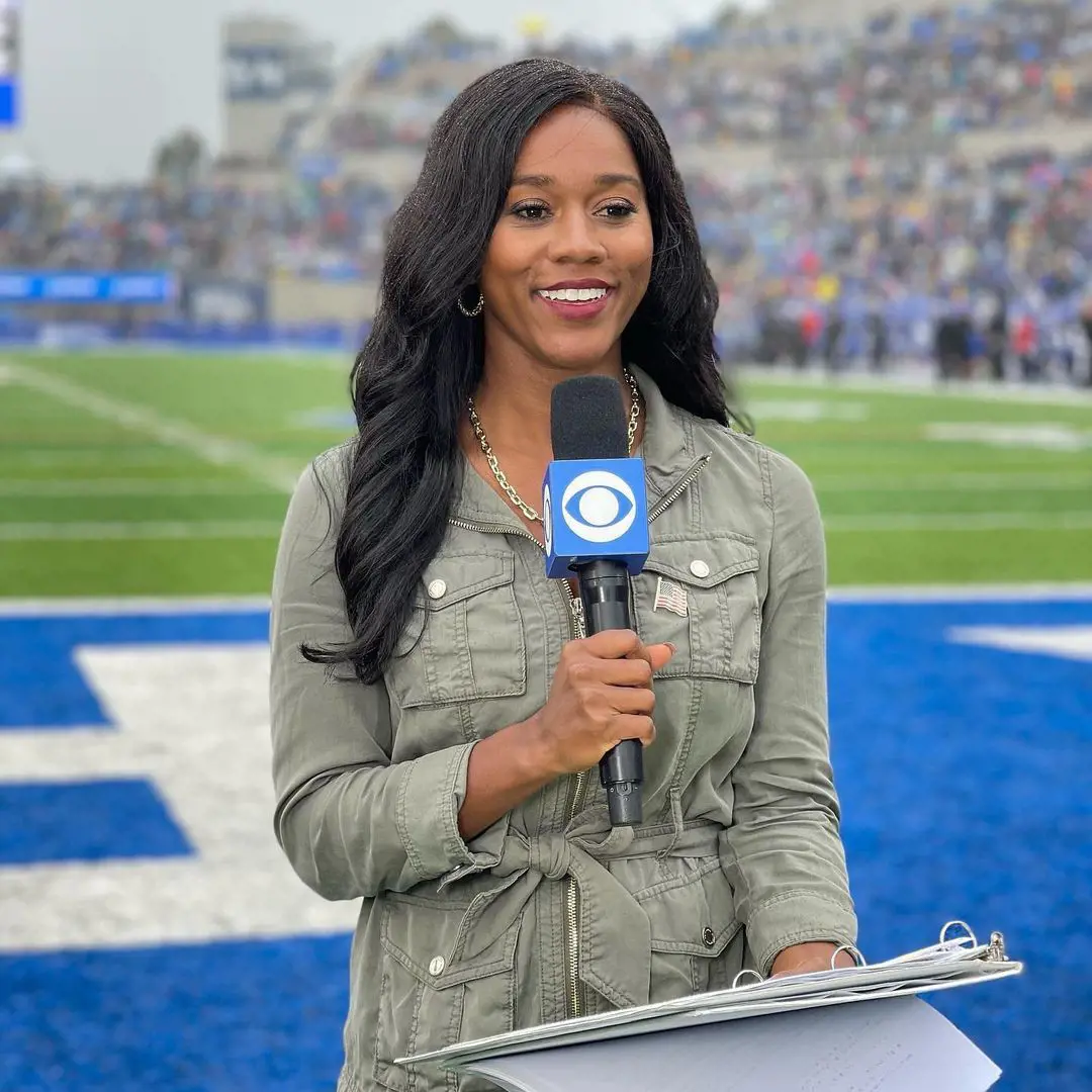 Sherree reporting game between Colorado and Air Force on September 12, 2022. 