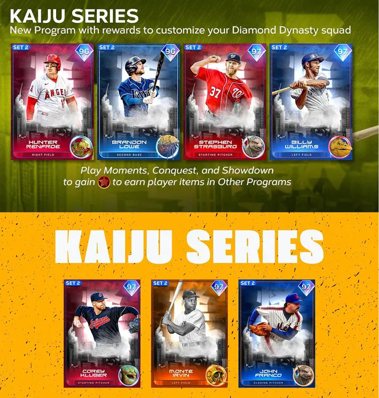 Season 2 Kaiju series pack