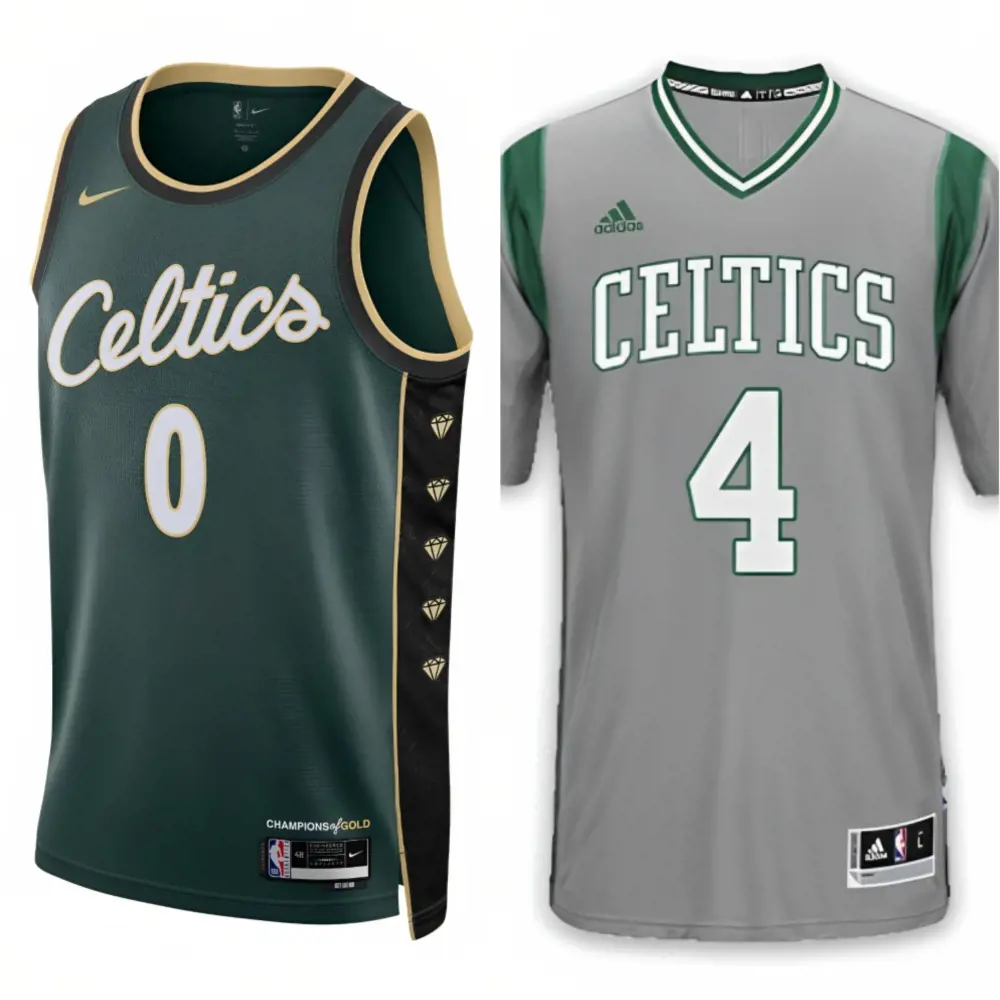 The 22/23 special jersey on the left and alternate 2014/15 jersey on the right.