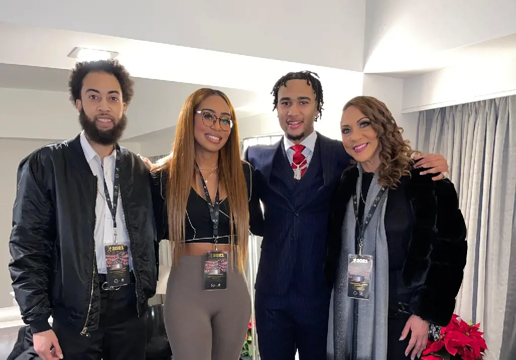 (Left to Right) Asmar, Ceiara, CJ and Kim attending an event in October 2022