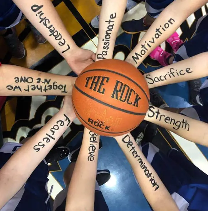 The creator of the Rock basketball, John Stote III shared that the photo was an inspiration for him to live through 2019 through his official Instagram.
