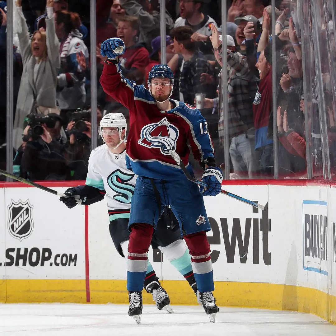 Colorado Avalanche victory over Kraken in game 3 on April 23, 2023