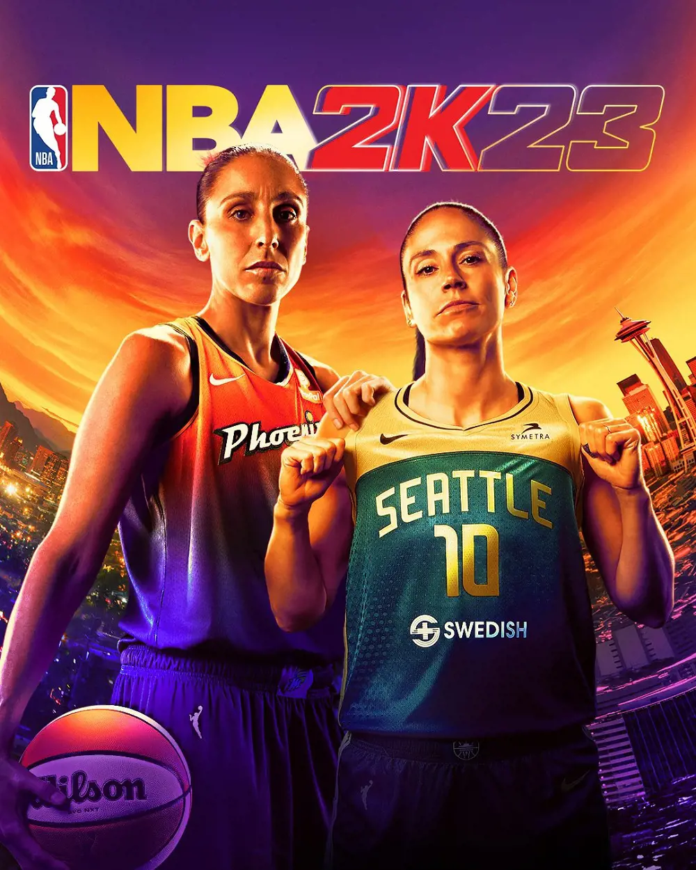 Diana Taurasi and Sue Bird featured on the cover of NBA 2K23 WNBA Edition