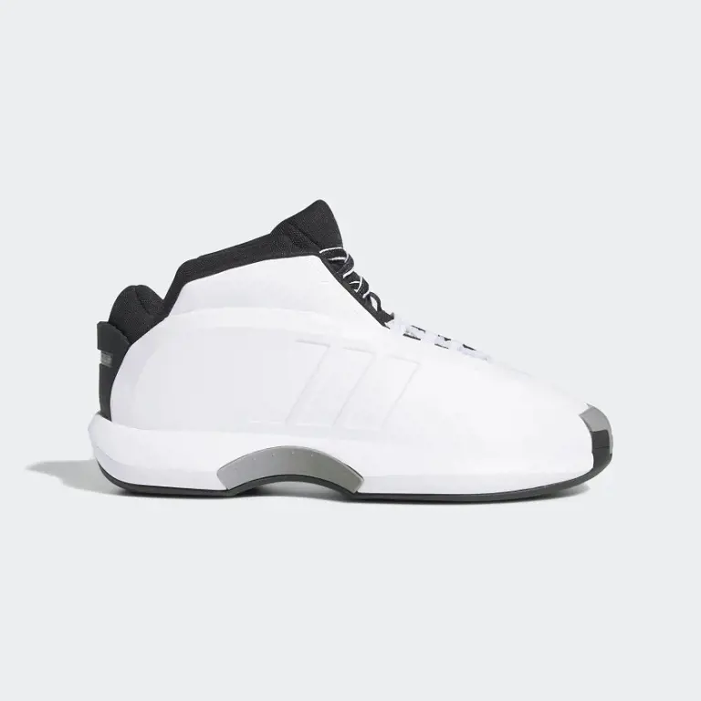 Adidas Crazy 1 is high top basketball shoe with a sleek design.