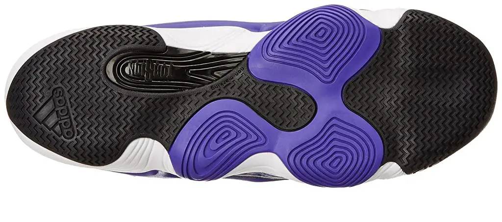Adidas Crazy 2 outsole is made up of rubber.