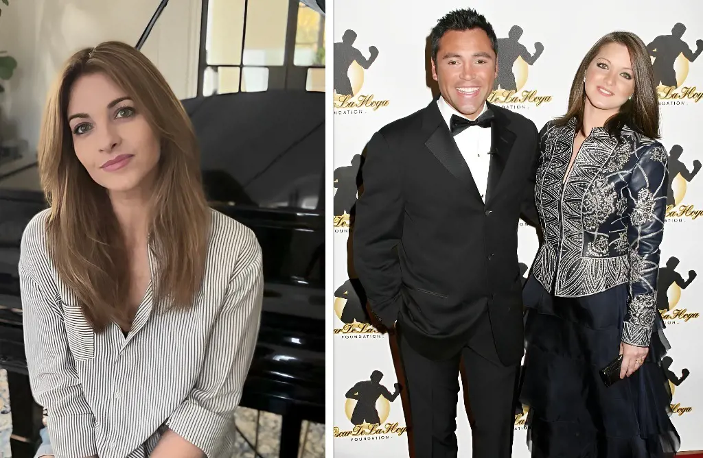 Oscar and Millie (right photo) at the Oscar De La Hoya Foundation Evening of Champions in 2006.