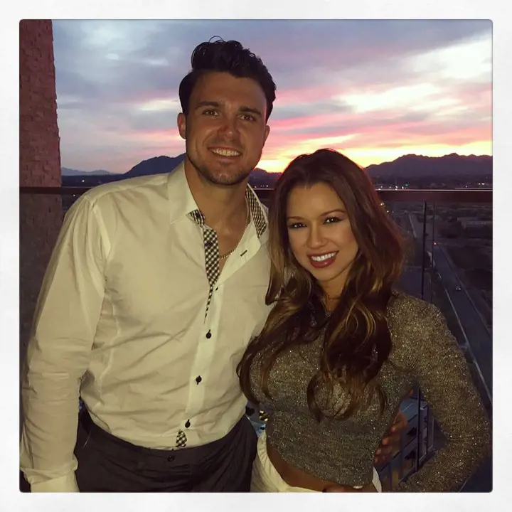Adam and Michelle celebrating Valentine in February 2015 in Arizona