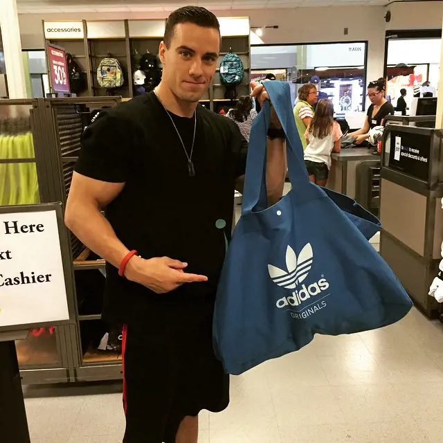 Former American Olympian Jake Dalton at a Adidas store during his trip to Las Vegas in February 2015.