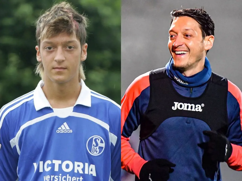 Mesut Ozil began his senior career with Schalke in 2005 and he is currently playing for İstanbul Başakşehir