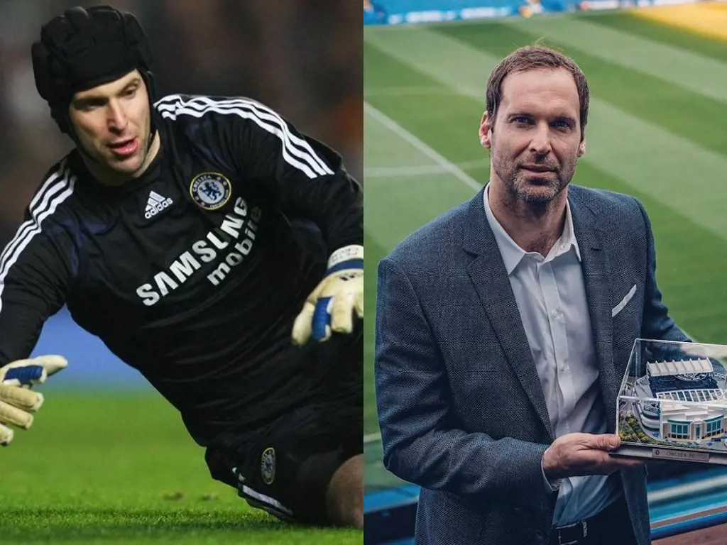Peter Cech wore helmet for the first time after head injury in 2006 and him as a ambassador for Chelsea in 2022