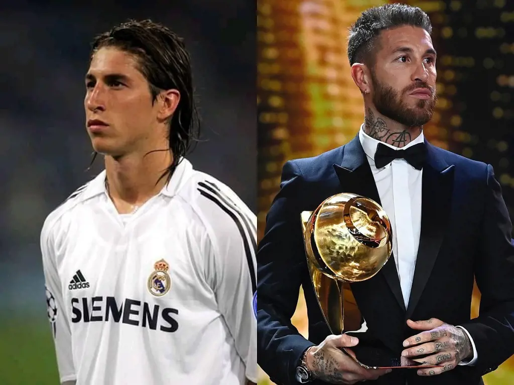 Sergio Ramos made his Real Madrid debut in 2005 and him winning the Best defender award in 2022
