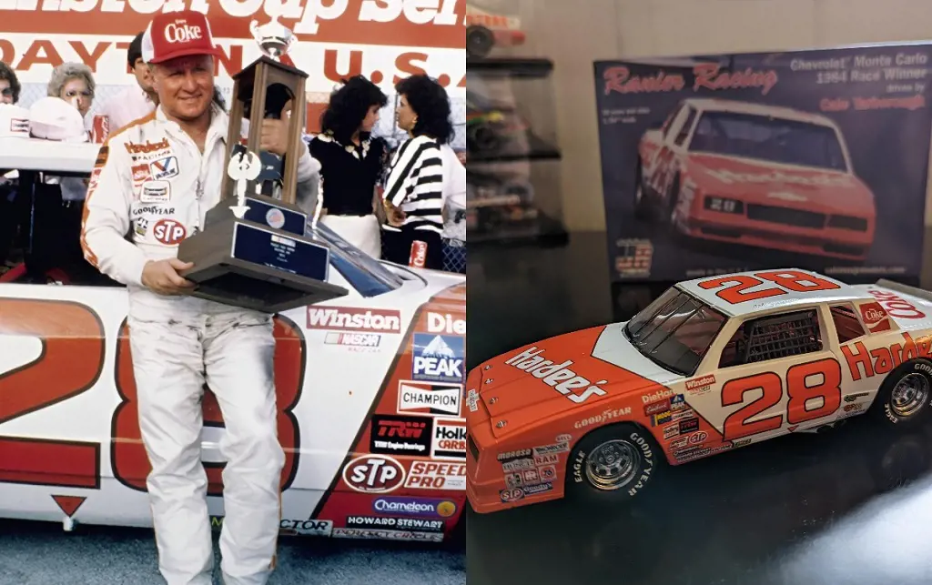 1984 Daytona 500 Winner Cale Yarborough and his car