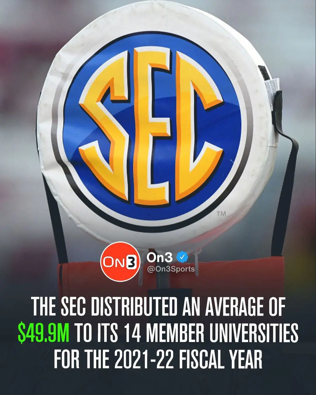 The SEC is growing every year in terms of total revenue earnings.
